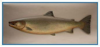 John Russell fish carving